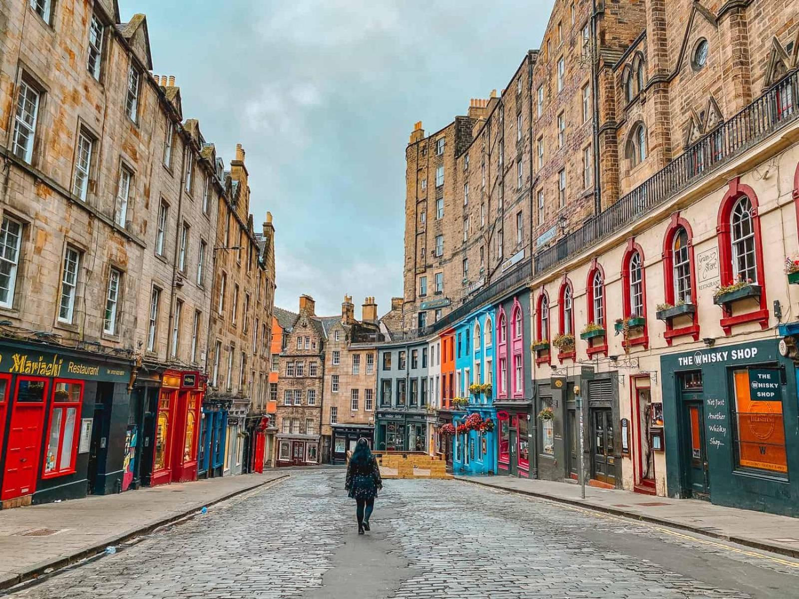 Victoria Street View Flat In Edinburgh Eb10 Lägenhet Exteriör bild